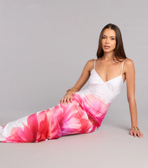 Tula Tropical Floral Formal Dress